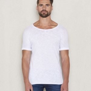 JUNK de LUXE Asymetric Line Skater Tee White