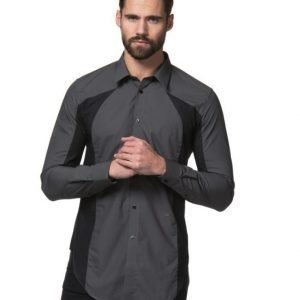 JUNK de LUXE Colour Block Shirt Black