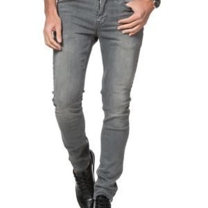 JUNK de LUXE Grey Skinny Jeans Washed Grey