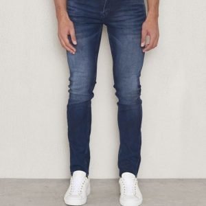 JUNK de LUXE Super Stretch Jeans Blackened Indigo Wash