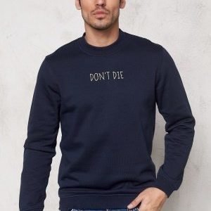 Jack & Jones Ask Sweat Crew Neck Navy Blazer