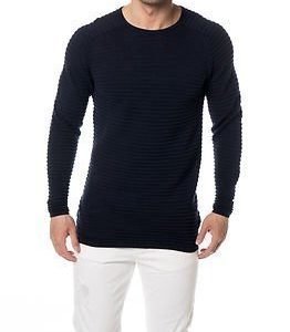 Jack & Jones Blake Knit Crew Neck Navy Blazer