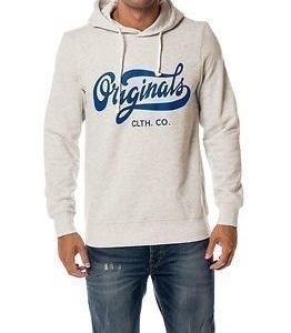 Jack & Jones Break Sweat Hood Camp White