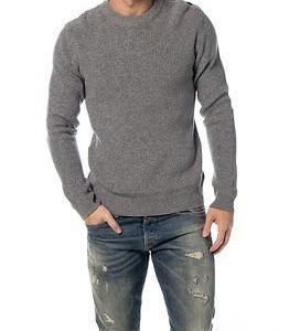 Jack & Jones Brody Crew Neck Knit Light Grey Melange