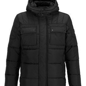 Jack & Jones Cam Puffer Jacket Black