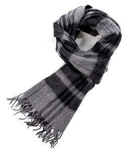 Jack & Jones Cash Check Woven Scarf Grey Melange