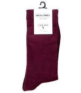 Jack & Jones Color Sock Burgundy