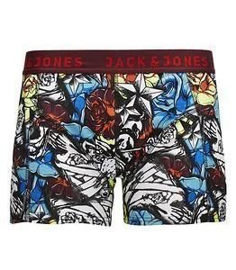 Jack & Jones Graphic Trunks Burgundy