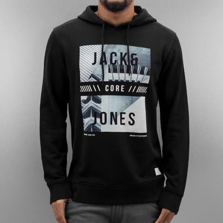 Jack & Jones Huppari Musta