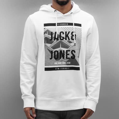 Jack & Jones Huppari Valkoinen