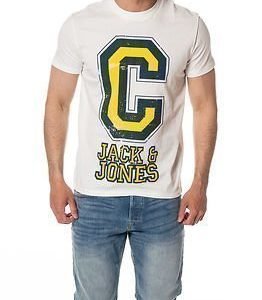 Jack & Jones Hursky Tee Crew Neck Cloud Dancer