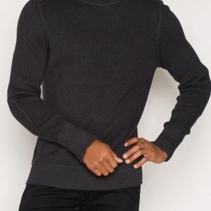 Jack & Jones JCOC90 Knitted Jumper Neulepusero Tummanharmaa