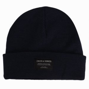 Jack & Jones Jacbasic Dna Beanie Short Pipo Tummansininen