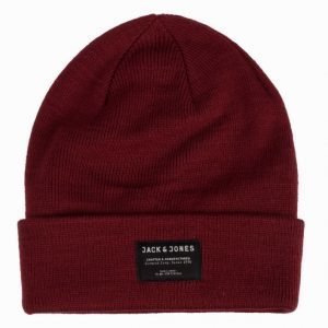 Jack & Jones Jacdna Basic Beanie Pipo Tummanvioletti