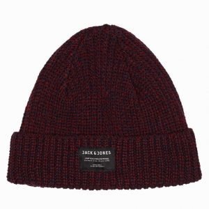 Jack & Jones Jacshort Beanie Pipo Tummanvioletti