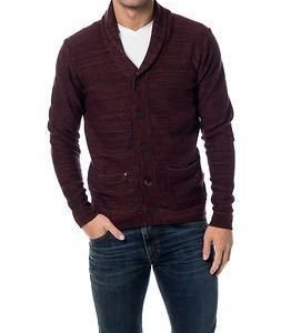 Jack & Jones Jason Shawl Knit Syrah