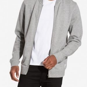 Jack & Jones Jcobomber Sweat Neuletakki Vaaleanharmaa