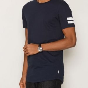 Jack & Jones Jcoboro Tee Ss Crew Neck Noos T-paita Tummansininen