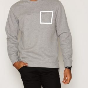 Jack & Jones Jcobruce Sweat Crew Neck Pusero Vaaleanharmaa