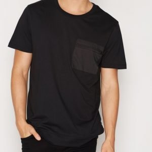 Jack & Jones Jcodawn Tee Ss Crewneck T-paita Musta