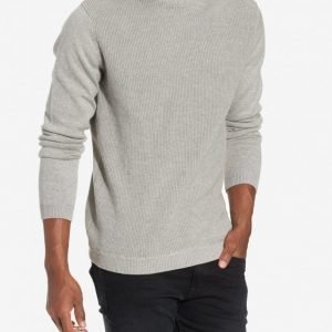 Jack & Jones Jcokeane Knit Exp Neulepusero Vaaleanharmaa