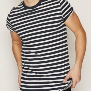 Jack & Jones Jcolewis Tee Ss Crew Neck T-paita Tummansininen