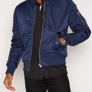 Jack & Jones Jcoporten Bomber Jacket Noos Bomber-takki Tummansininen