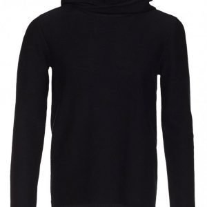 Jack & Jones Jcotripple Knit Hood Pusero Musta