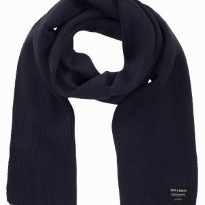 Jack & Jones Jjdna Knit Scarf Noos Kaulahuivi Tummansininen