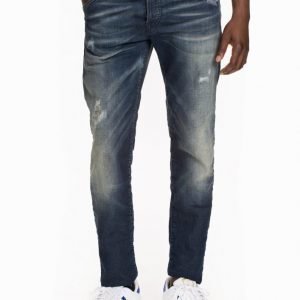 Jack & Jones Jjglenn Jjfox Bl 469 Indigo Knit No Farkut Sininen