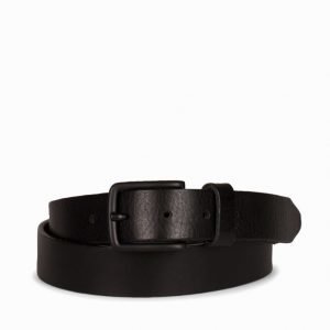 Jack & Jones Jjilee Leather Belt Noos Vyö Black