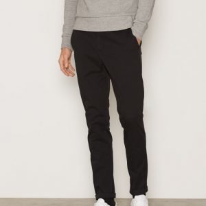 Jack & Jones Jjimarco Jjenzo Black Noos Housut Musta