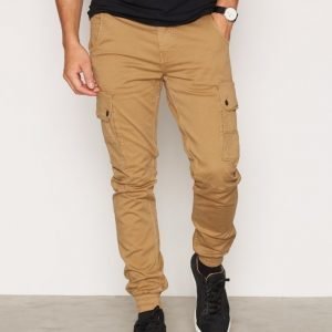 Jack & Jones Jjipaul Jjwarner Akm 168 Kelp Noos Reisitaskuhousut Vaaleanruskea