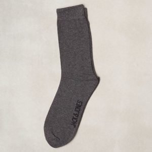 Jack & Jones Jjjens Sock Sukat Tummanharmaa