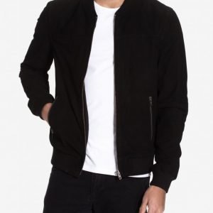 Jack & Jones Jjorleather 2 Mokkatakki Musta