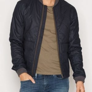 Jack & Jones Jjval Quilted Jacket Takki Tummansininen