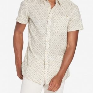 Jack & Jones Jjvarcata Shirt S/S One Pocket Kauluspaita Valkoinen