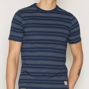 Jack & Jones Jjvbayton Ss Tee Crew Neck T-paita Tummansininen