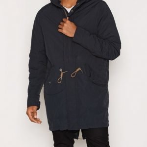 Jack & Jones Jjvblake Fishtale Parka Auw Parkatakki Tummansininen