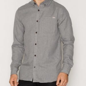 Jack & Jones Jjvcraig Shirt L/S One Pocket Bd Kauluspaita Harmaa