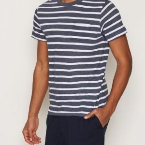 Jack & Jones Jjveric Ss Tee Crew Neck T-paita Tummansininen