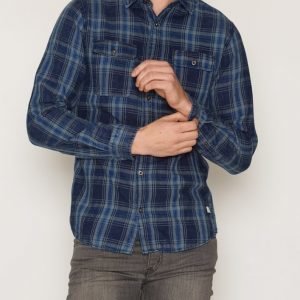 Jack & Jones Jjvhampton Shirt L/S Utility Auw Kauluspaita Eclipse