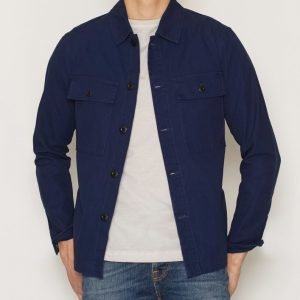 Jack & Jones Jjvhenry Overshirt Takki Tummansininen