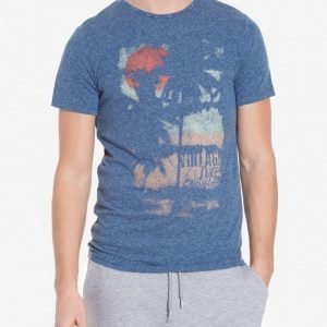 Jack & Jones Jjvkevin Ss Tee Crew Neck T-paita Sininen