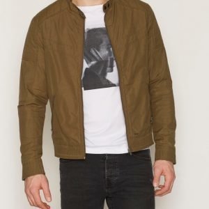 Jack & Jones Jjvliam Biker Jacket Noos Takki Vihreä