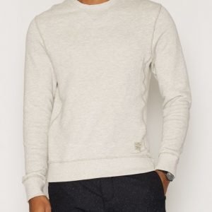 Jack & Jones Jjvrugged Sweat Basic Crew Neck Noo Pusero Valkoinen