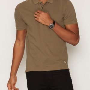 Jack & Jones Jjvwilliam Ss Polo Noos Pikeepaita Ruskea