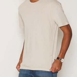 Jack & Jones Jorbright Tee Ss Crew Neck T-paita Vaaleanharmaa