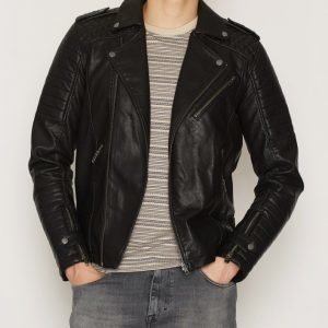 Jack & Jones Jorpistol Punk Jacket Takki Musta