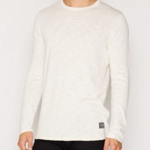 Jack & Jones Jorslub Knit Crew Neck Noos Pusero Valkoinen